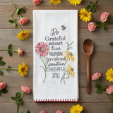 Floral Buzz Flour Sack Towel-Lange General Store