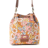 Floral Sunrise Bucket Bag-Lange General Store
