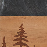Forest Tops Marble-Wood Cutting Board & Spreader-Lange General Store