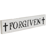 Forgiven with Crosses Wooden Sign-Lange General Store