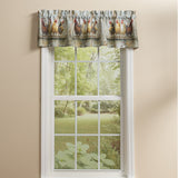 Four Chickens In A Row Valance-Lange General Store