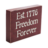 Freedom Forever Wooden Sign-Lange General Store