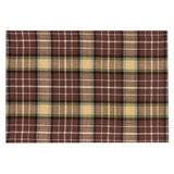 Friar Brown Plaid Placemats Set of 4