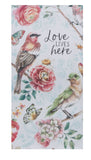 Garden Butterfly Love Lives Here Terry Towel-Lange General Store