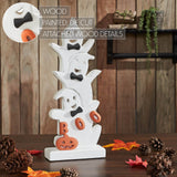 Ghost Stack BOO Wooden Figurine-Lange General Store