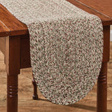 Ginger Mix Braided Table Runner-Lange General Store