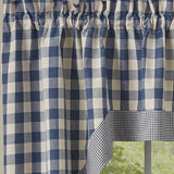 Gingham Country Blue Swags-Lange General Store
