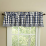 Yorktown Country Blue Valance-Lange General Store