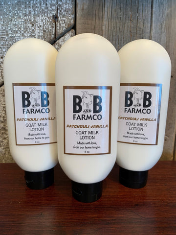 Goat Milk Hand Lotion - Patchouli Vanilla-Lange General Store