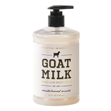 Goat Milk Hand and Body Wash - Sandalwood & Musk-Lange General Store
