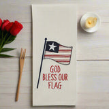 God Bless Our Flag Dish Towel-Lange General Store