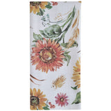 Gold and Red Sunflowers Dish Towel-Lange General Store