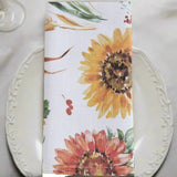 Gold and Red Sunflowers Napkins-Lange General Store