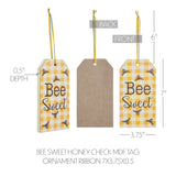 Buzzy Bees Bee Sweet Tag Ornament-Lange General Store