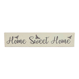 Buzzy Bees Home Sweet Home Antique White Wall Sign-Lange General Store