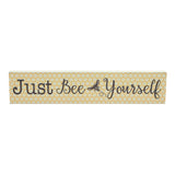 Buzzy Bees Just Bee Yourself Wall Sign-Lange General Store