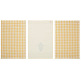 Buzzy Bees Ruffled Tea Towel Set of 3-Lange General Store