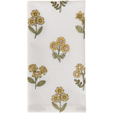 Golden Flowers Napkins-Lange General Store