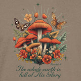Grace & Truth Mushrooms Women's Hoodie T-Shirt-Lange General Store