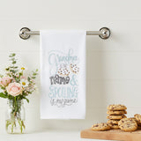 Grandma Is The Name Embroidered Flour Sack Towel