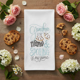 Grandma Is The Name Embroidered Flour Sack Towel