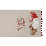 Grateful Thankful Blessed Pumpkins Table Runners-Lange General Store