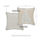 Graycie Applique Tree Pillow-Lange General Store