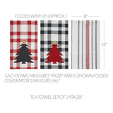 Gregor Plaid Tea Towel Set-Lange General Store