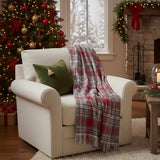 Greland Plaid Throw-Lange General Store