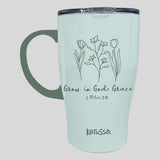 Grow In Grace Stainless Steel Mug 15 oz-Lange General Store