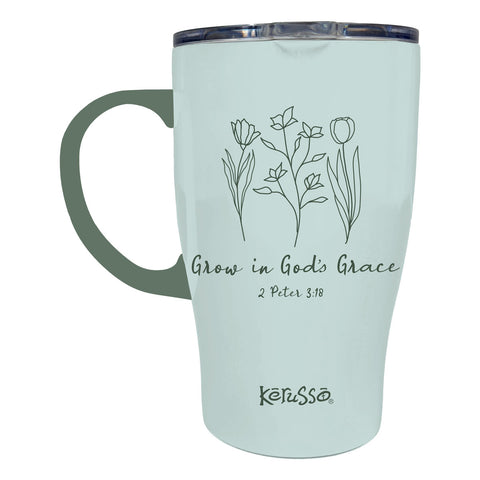 Grow In Grace Stainless Steel Mug 15 oz-Lange General Store