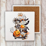 Halloween 3 Tiered Tray Stone Coaster-Lange General Store