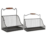 Hanging Wire Basket Set-Lange General Store