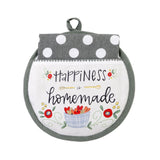 Happiness Is Homemade Pot Holder & Towel Set-Lange General Store