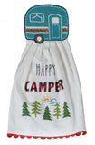 Happy Camper Hang-Ups Kitchen Towel-Lange General Store