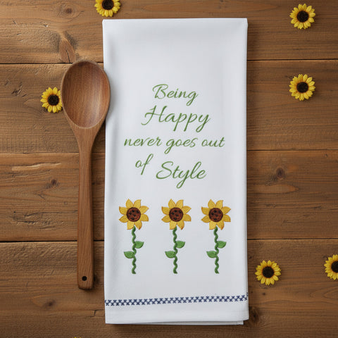 Happy Style Dishtowel-Lange General Store