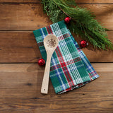 Hard Candy Stir It Up Dishtowel & Wooden Spoon Set