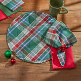 Hard Candy Round Quilted Placemats Set of 4