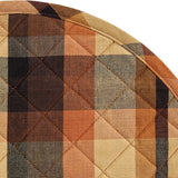 Harvest Plaid Quilted Placemats Set of 4-Lange General Store