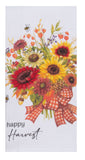 Harvest Sunflower Happy Harvest Terry Towel-Lange General Store