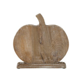Harvest Vine Carved Wooden Pumpkin-Lange General Store
