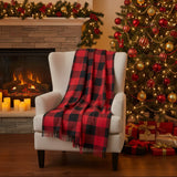 Harper Red and Black Throw-Lange General Store