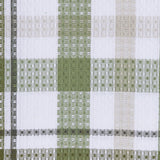 Hayson Sage Plaid Waffle Dishtowel