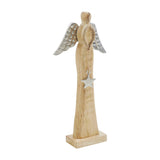 Heavenly Wings Natural Wooden Angel-Lange General Store