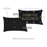Heirloom Farm Primitive Blessings Pillow-Lange General Store