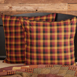 Heirloom Farm Primitive Check Euro Sham-Lange General Store