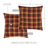 Heirloom Farm Primitive Check Pillow