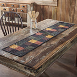 Heirloom Farm Primitive Check Quilted Table Runner-Lange General Store