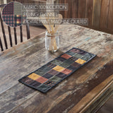 Heirloom Farm Primitive Check Quilted Table Runner-Lange General Store