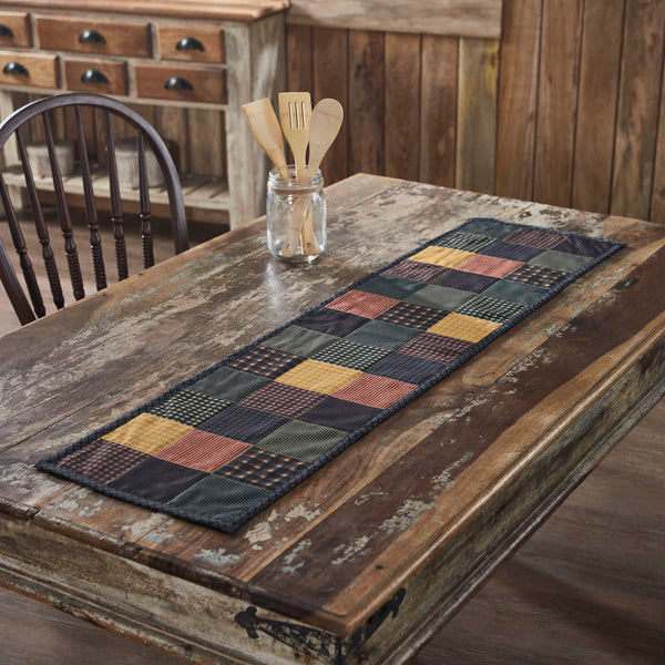 Heirloom Farm Primitive Check Quilted Table Runner – Lange General Store